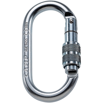 CAMP - OVAL PRO LOCK - Carabiner - CARBON STEEL - 1455 (A)