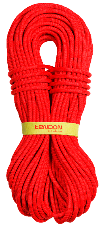 TENDON Master PRO 9.2 - červená   red - D092TP41C000C -Complete shield UIAA water rep. 1 m.