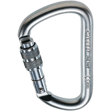 CAMP - D PRO LOCK - Carabiner- CARBON STEEL-52 kN - 1877 (A)