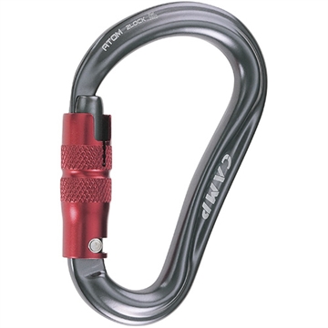 Camp - ATOM 2LOCK - HMS- Twist Lock Carabiner 2922 Gun Metal (A)